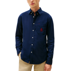 Ανδρικό Πουκάμισο Navy Μπλε Tommy Hilfiger MW0MW40890-C7G
