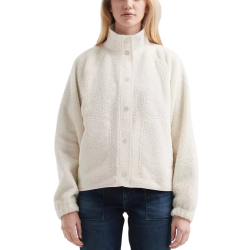 Γυναικεία Fleece Ζακέτα Εκρού S.Oliver 2171471-0200