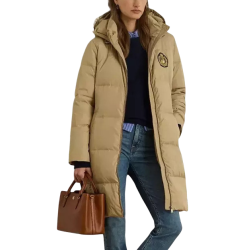 Γυναικείο Μπουφάν Μπεζ Ralph Lauren 297P04126002-270