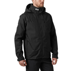 Ανδρικό Crew Hooded Midlayer 2 Μπουφάν Μαύρο Helly Hansen 34442-990