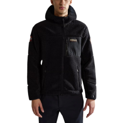 Ανδρική Yupik Fleece Ζακέτα Μαύρη Napapijri NP0A4GNS-0411
