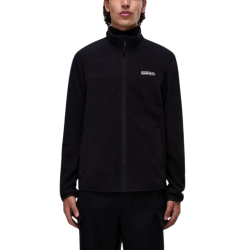 Ανδρική Dergana Fleece Ζακέτα Μαύρη Napapijri NP0A88V1-9411