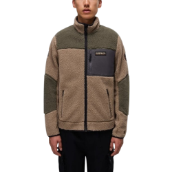 Ανδρική Yupik Fleece Ζακέτα Καφέ Napapijri NP0A4GNS-MCD1