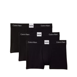 Ανδρικό Σετ Μπόξερ 3 Τεμαχίων Μαύρα Calvin Klein LV00NB4476-UB1