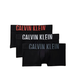 Ανδρικό Σετ Μπόξερ 3 Τεμαχίων Μαύρα Calvin Klein 000NB3611A-2QS