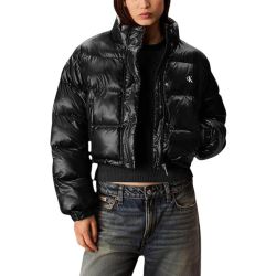 Γυναικείο Puffer Μπουφάν Μαύρο Calvin Klein LV047D504G-UB1