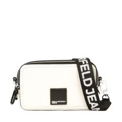 Γυναικείο Τσαντάκι Χιαστί Εκρού Karl Lagerfeld Jeans A3W30202-1ZI MOON