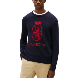 Ανδρικό Πουλόβερ Navy Μπλε Tommy Hilfiger MW0MW40841-DW5