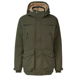 Ανδρικό Παρκά Μπουφάν Λαδί S.Oliver 2167459-7938