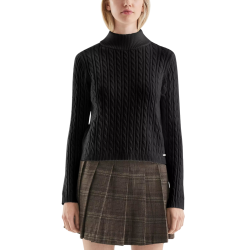 Γυναικείο Πουλόβερ Μαύρο S.Oliver 2173025-9999