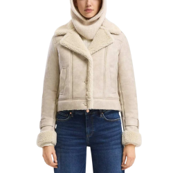 Γυναικείο Μπουφάν Μπεζ S.Oliver 2165473-8001
