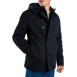 Ανδρικό Μπουφάν Μαύρο Sseinse GBI1090SS-NE