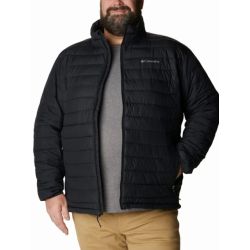 Ανδρικό Plus Size Powder Lite II Μπουφάν Μαύρο Columbia 2086962-010