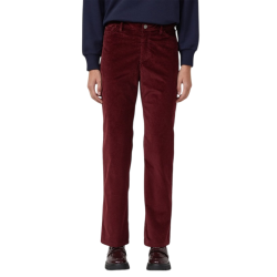 Γυναικείο Κοτλέ Παντελόνι Μπορντό S.Oliver 2170188-3902