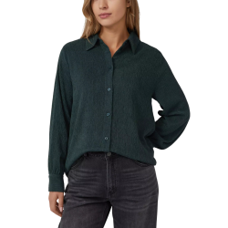 Γυναικείο Πουκάμισο Πετρόλ S.Oliver 2170024-6933