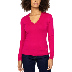 Γυναικείο Hofliw25 Πουλόβερ Φουξ Heavy Tools T53022-PINK