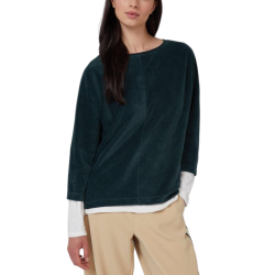 Γυναικείο Κοτλέ Φούτερ Πράσινο S.Oliver 2170099-6933