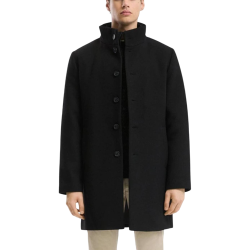 Ανδρικό Παλτό Μαύρο S.Oliver 2173995-9999