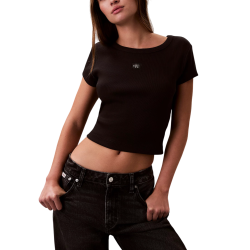 Γυναικείο T-shirt Μαύρο Calvin Klein LV047C200G-UB1