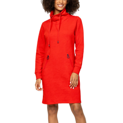 Γυναικείο Μακρυμάνικο Vanora Φόρεμα Κόκκινο Heavy Tools T12023-RED