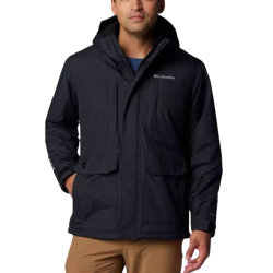 Ανδρικό Landroamer Sherpa Lined Μπουφάν Μαύρο Columbia 2089181-010