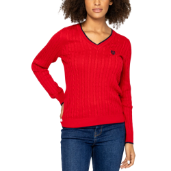 Γυναικείο Hilla Πουλόβερ Κόκκινο Heavy Tools T53023-RED