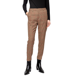 Γυναικείο Florin Παντελόνι Καφέ Heavy Tools T42013-CHECKED