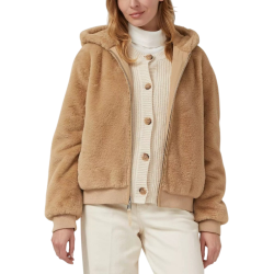 Γυναικείο Διπλής Όψεως Μπουφάν Καμηλό S.Oliver 2171693-8401