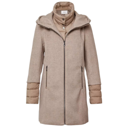 Γυναικείο Παλτό Μπεζ S.Oliver 2166605-81W8