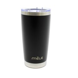 Ποτήρι Θερμός 600ml Μαύρο Mele M600-BLACK