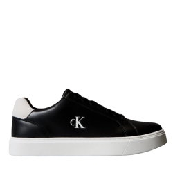 Ανδρικά Δερμάτινα Sneakers Μαύρα Calvin Klein YM0YM01435-0GM