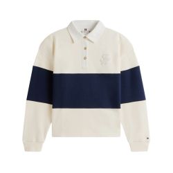Γυναικείο Polo Φούτερ Μπεζ Tommy Hilfiger WW0WW49519-AEF
