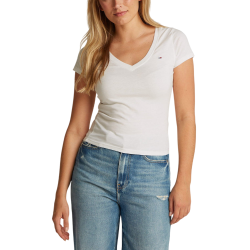 Γυναικείο T-shirt Λευκό Tommy Jeans DW0DW20458-YBL