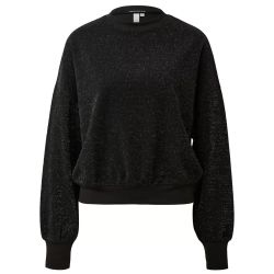 Γυναικείο Φούτερ Μαύρο S.Oliver 2174484-9999