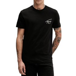 Ανδρικό T-shirt Μαύρο Tommy Jeans DM0DM22320-BDS