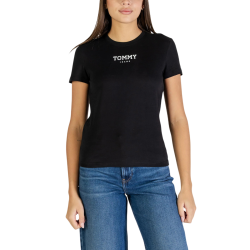 Γυναικείο T-shirt Μαύρο Tommy Jeans DW0DW21842-BDS
