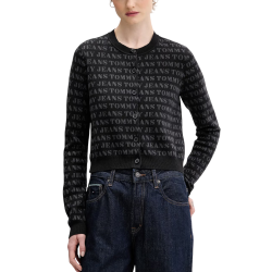 Γυναικεία Ζακέτα Μαύρη Tommy Jeans DW0DW22030-0GJ