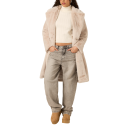 Γυναικεία Eco Γούνα Off White Alcott CP0022DOAX15-OFF WHITE