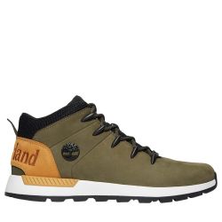 Ανδρικά Δερμάτινα Sprint Trekker Mid Μποτάκια Χακί Timberland TB0A24BV-581