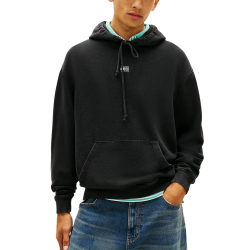 Ανδρικό Φούτερ Μαύρο Tommy Jeans DM0DM22383-BDS