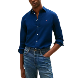 Ανδρικό Πουκάμισο Navy Μπλε Tommy Hilfiger MW0MW41684-DCC