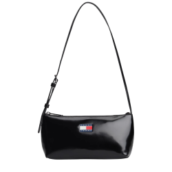 Γυναικεία Τσάντα Ώμου Μαύρη Tommy Jeans AW0AW17866-BDS