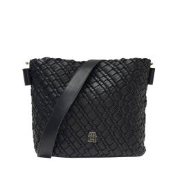 Γυναικεία Τσάντα Μαύρη Tommy Hilfiger AW0AW18160-BDS