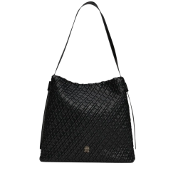 Γυναικεία TH Monogram Τσάντα Μαύρη Tommy Hilfiger AW0AW18161-BDS