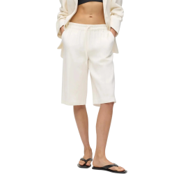 Γυναικεία Βερμούδα Off White Karl Lagerfeld Jeans B2W10057-110 OFF WHITE