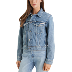 Γυναικείο Τζιν Μπουφάν Μπλε Calvin Klein LV047E904G-3KQ