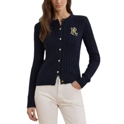 Γυναικεία Ralhan Πλεκτή Ζακέτα Navy Μπλε Ralph Lauren 200932225002-Navy