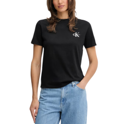 Γυναικείο Σετ T-shirt 2 Τεμαχίων Μαύρο/Λευκό Calvin Klein LV047C905G-UB1