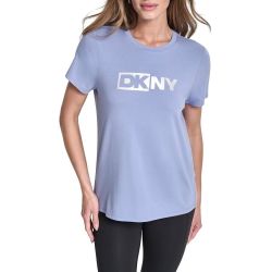 Γυναικείο Logo T-shirt Μπλε DKNY DP6T5894-QHN
