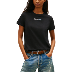 Γυναικείο T-shirt Μαύρο Tommy Jeans DW0DW22277-BDS